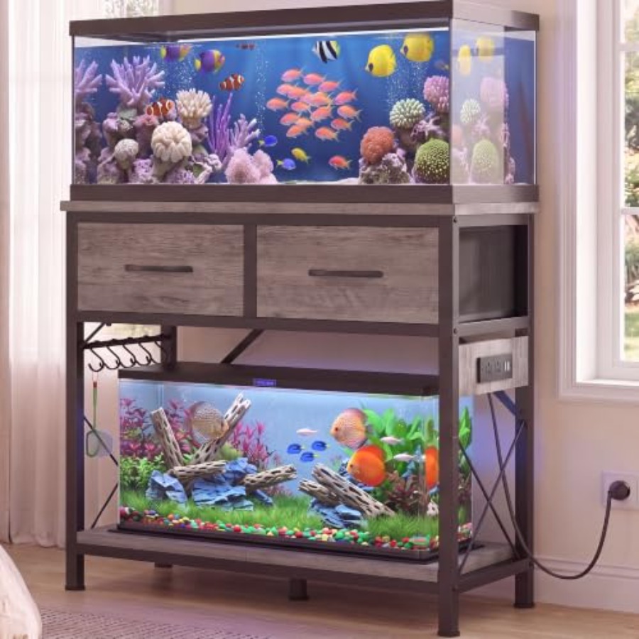 Aquarium Fish Black - Fish Tank Stand for 20-29-37 Gallon