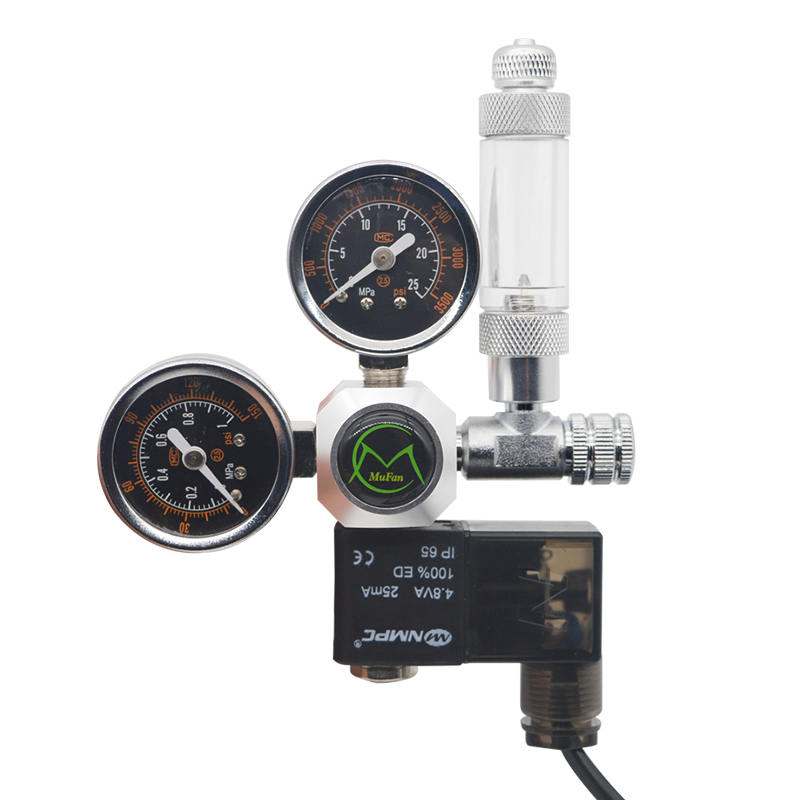 Aquarium Fish Photography - Aquarium CO2 Regulator Magnetic Solenoid Check