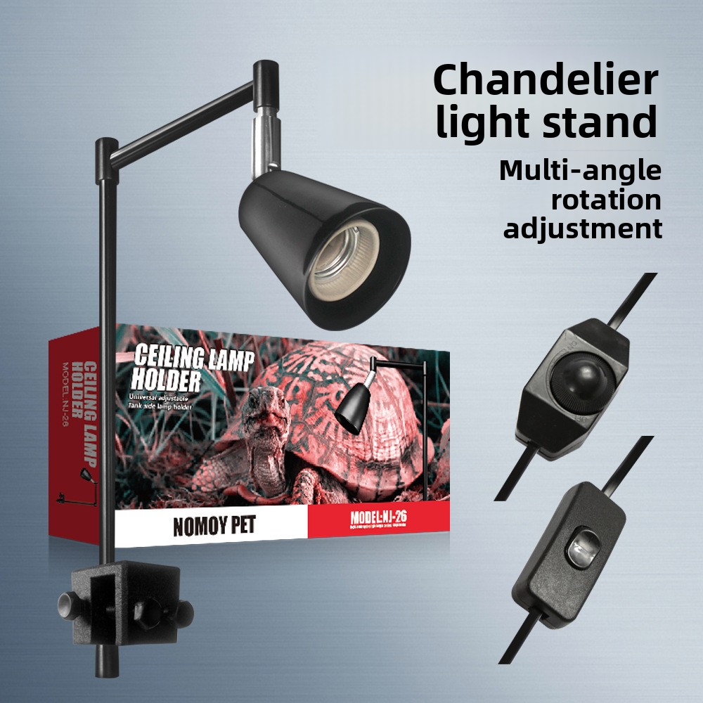 Aquarium Fish Photography - NOMOY Reptile Lamp Stand with Adjustable