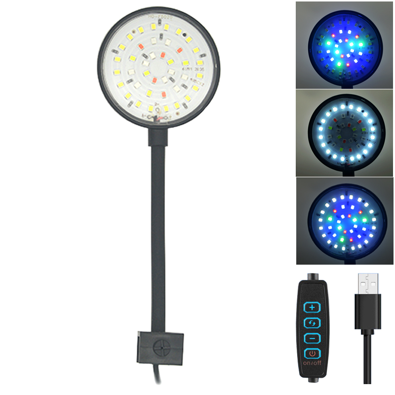 USB Aquarium LED Lamp Fish Tan - đánh giá và giá Aquarium Fish Photography