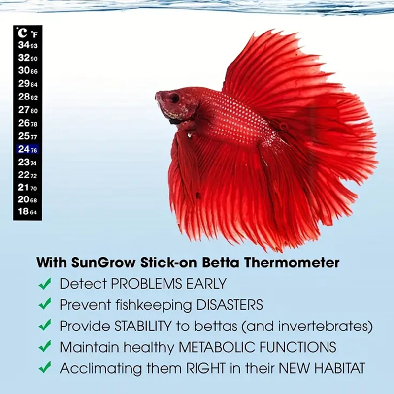 2pcs/set Aquarium Fish Tank Th - đánh giá và giá Aquarium Thermometer