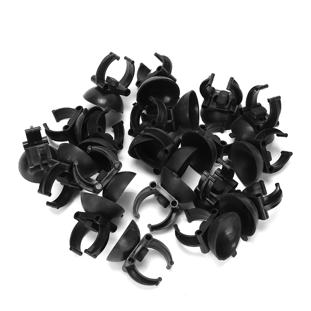 20 Pcs Set PVC Aquarium Heatin - đánh giá và giá Aquarium Fish Black