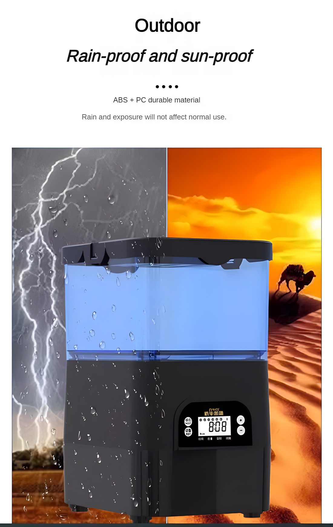EVNICE Solar Automatic Fish Fe - đánh giá và giá Aquarium Fish Big