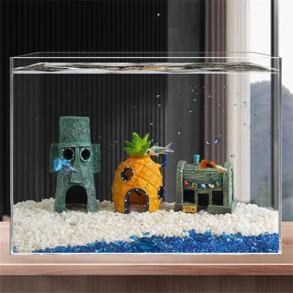 3pcs Cartoon Fish Tank Decorat - đánh giá và giá Aquarium Fish Japan