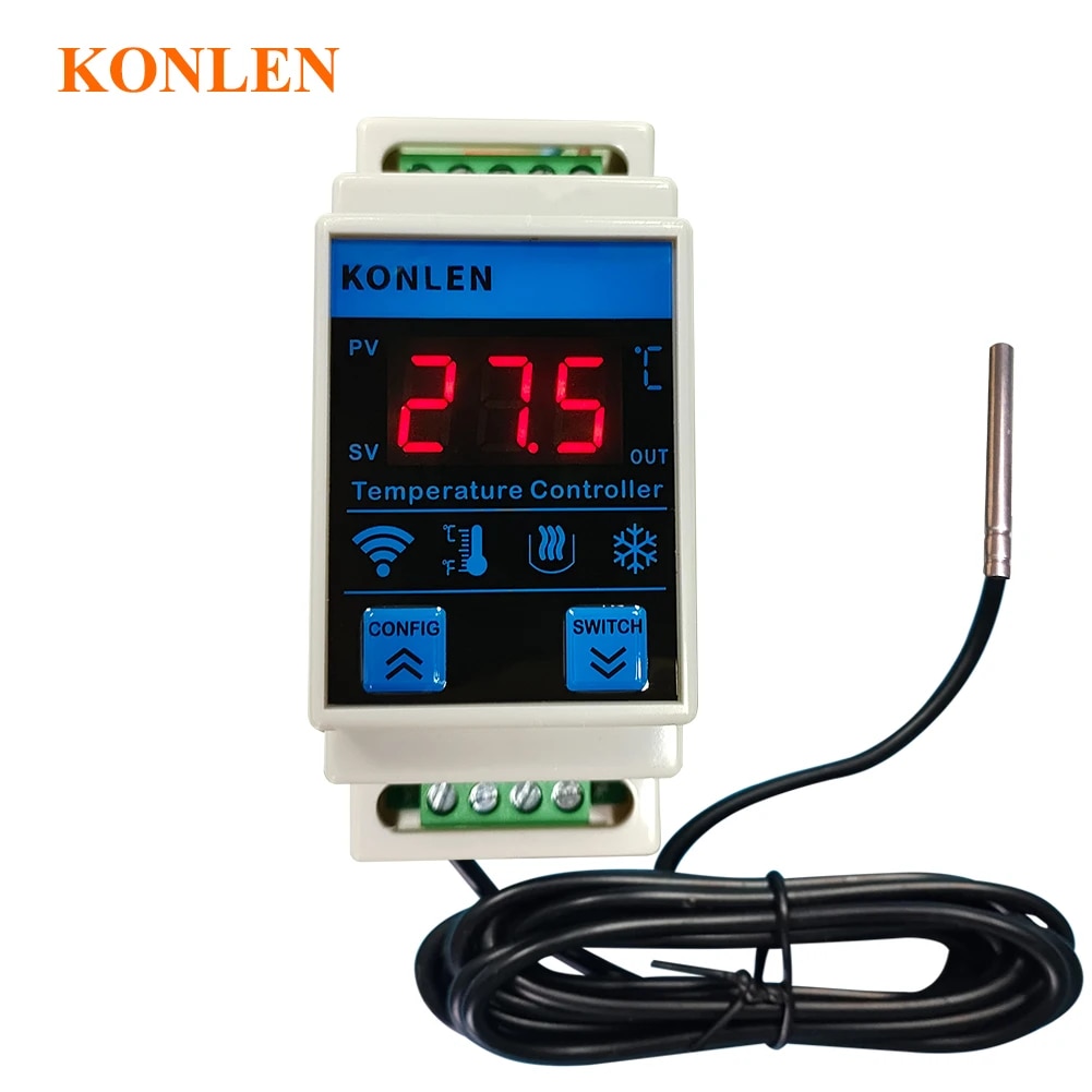 Tuya WIFI Temperature Sensor T - đánh giá và giá Aquarium Thermometer