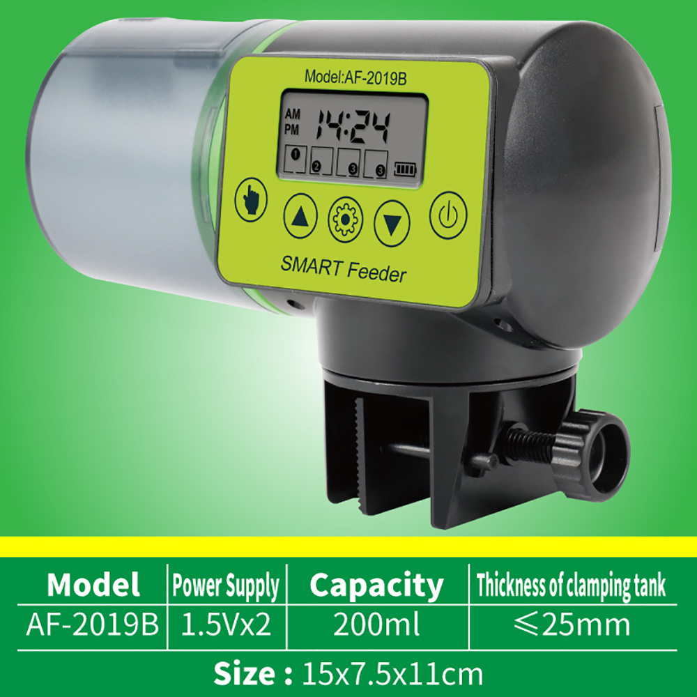 Digital Automatic Fish Feeder  - đánh giá và giá Aquarium Fish Electric