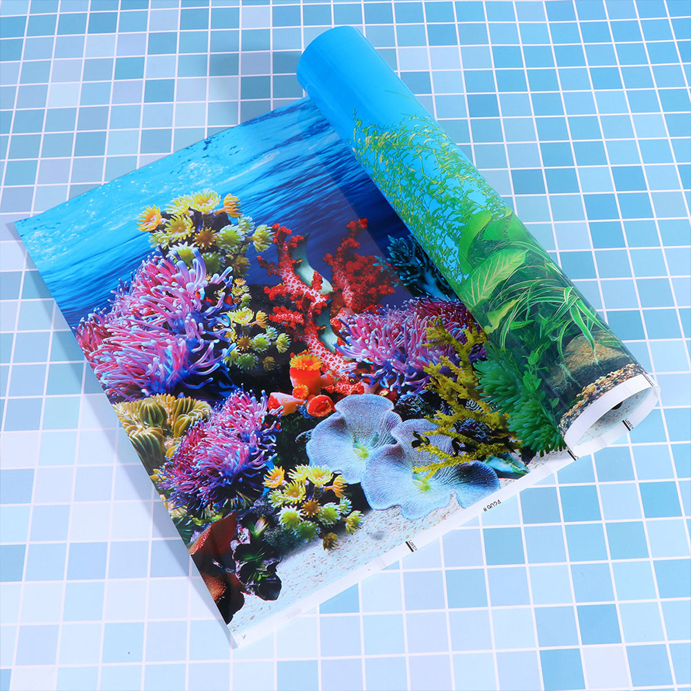 Fish Tank Background Paper Thi - đánh giá và giá Aquarium Fish Wallpaper