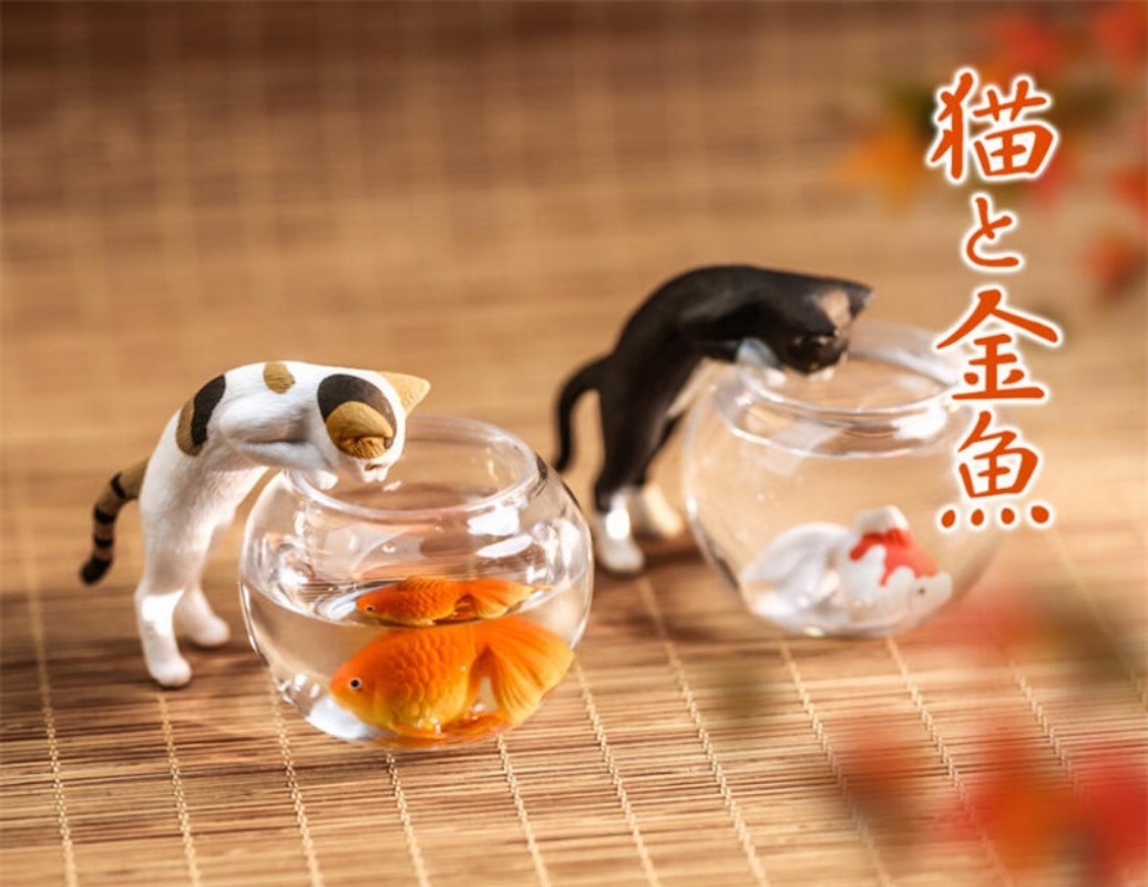 Original capsule toys cute kaw - đánh giá và giá Aquarium Fish Japan