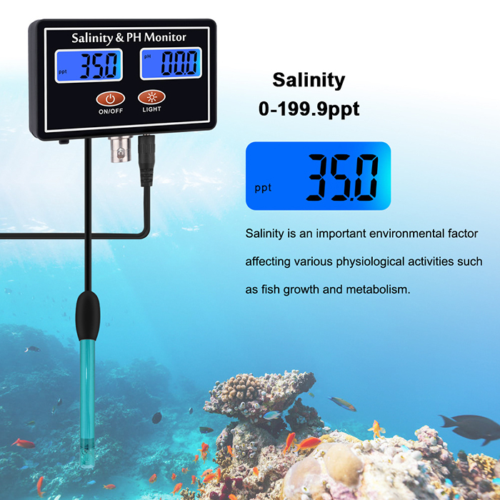 Online PH & Salinity Monitor 2 - đánh giá và giá Aquarium Fish In Online