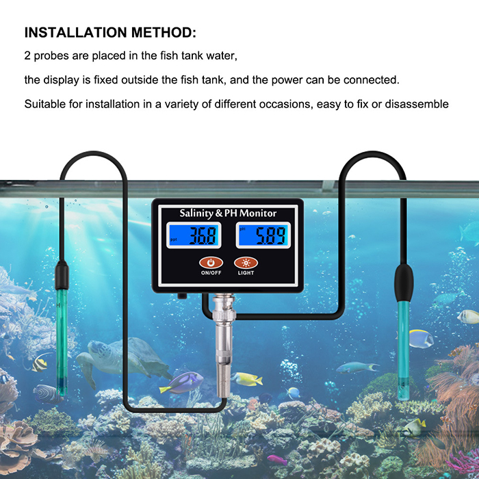 Online PH & Salinity Monitor 2 - đánh giá và giá Aquarium Fish In Online