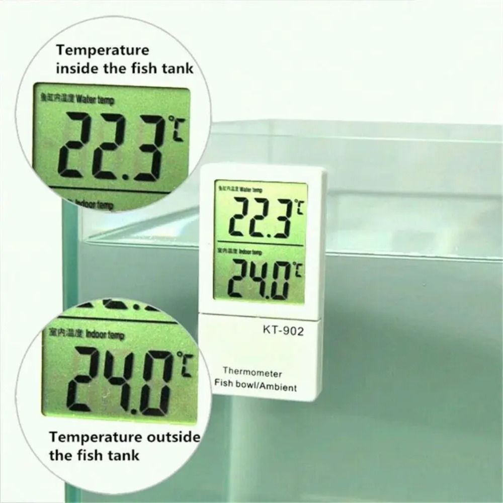 LCD Digital Display Mini Aquar - đánh giá và giá Aquarium Thermometer