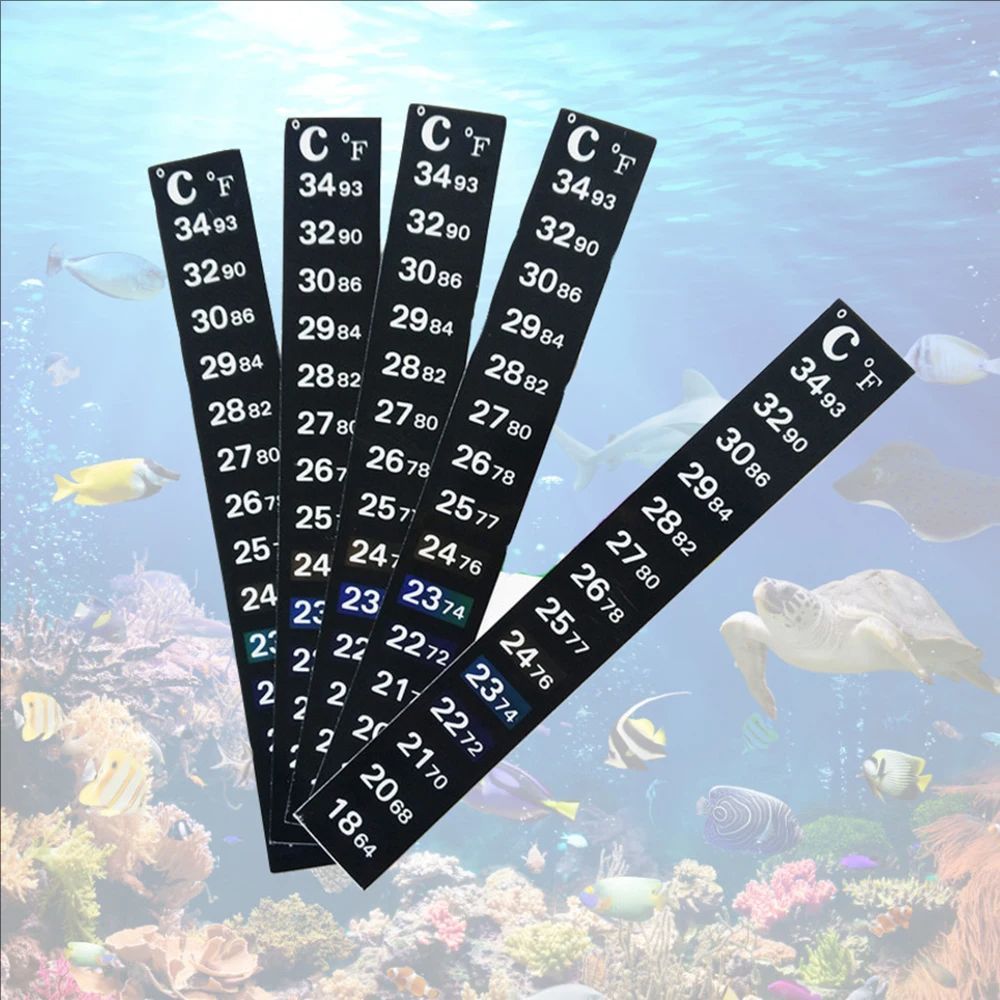 5Pcs/10Pcs Aquarium Fish Tank  - đánh giá và giá Aquarium Thermometer