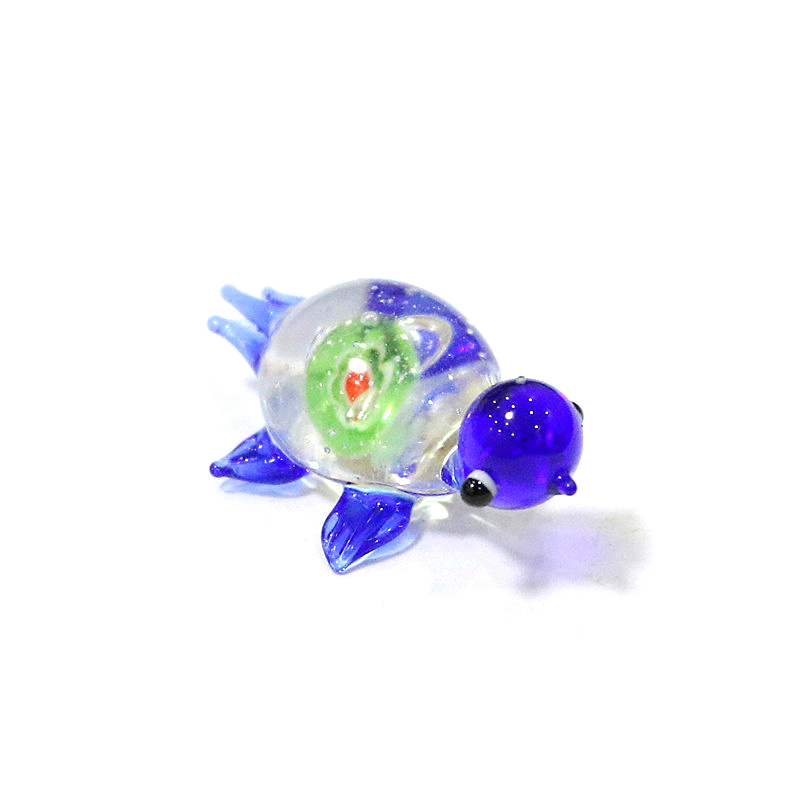 1pc Mini Glass Turtle Figurine - đánh giá và giá Aquarium Fish Japan