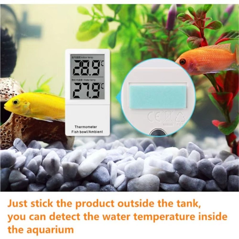 LCD Digital Display Mini Aquar - đánh giá và giá Aquarium Thermometer