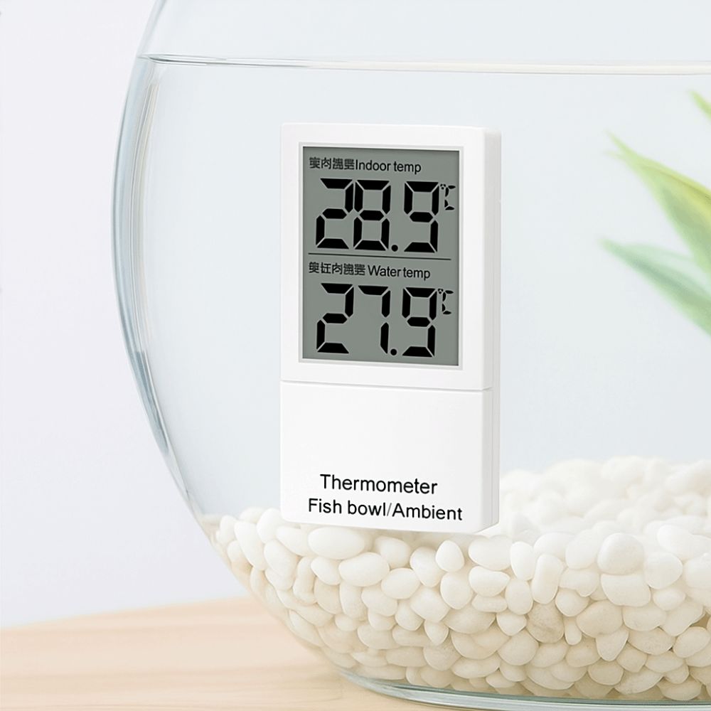 LCD Digital Display Mini Aquar - đánh giá và giá Aquarium Thermometer