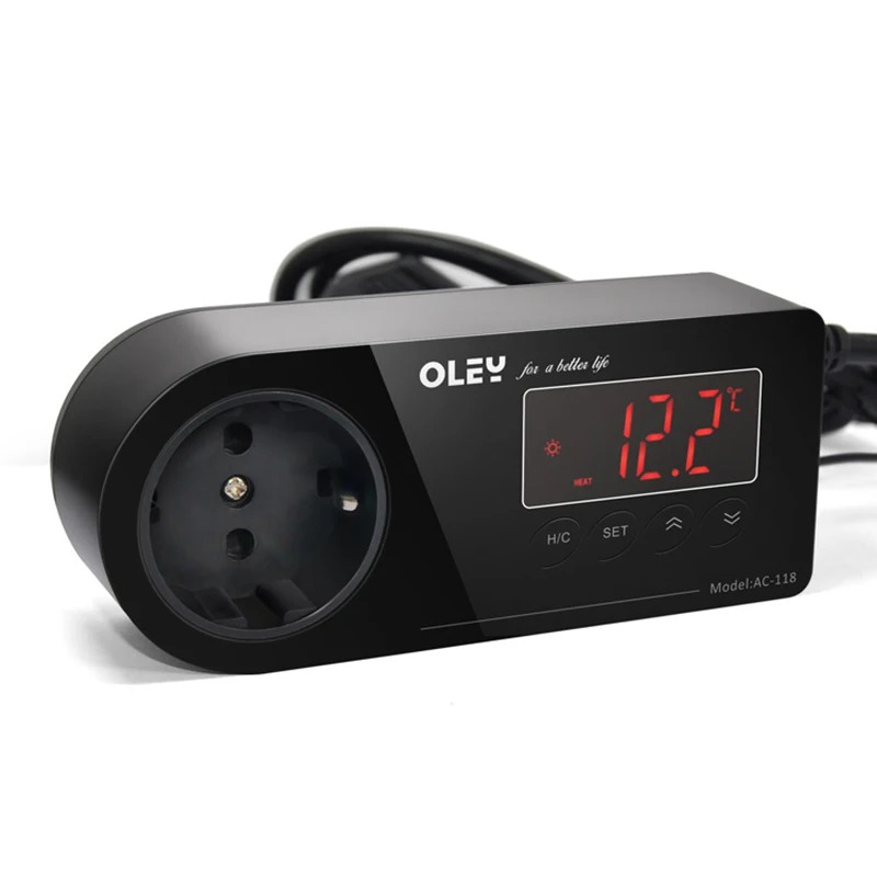 EU Plug Digital Temperature Co - đánh giá và giá Aquarium Thermometer