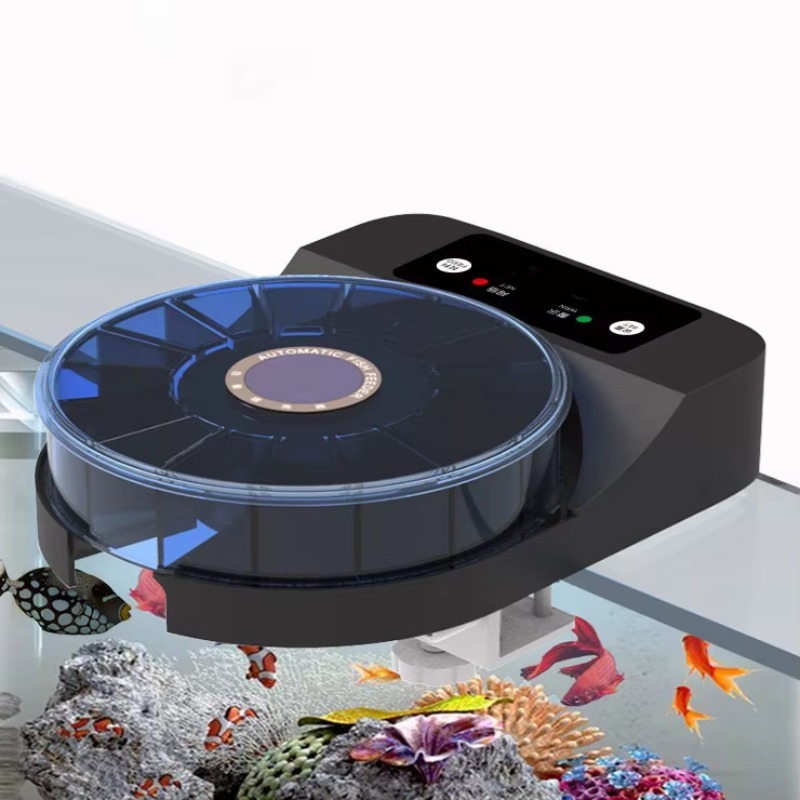 Rechargeable Automatic Fish Fe - đánh giá và giá Aquarium Fish Big Size