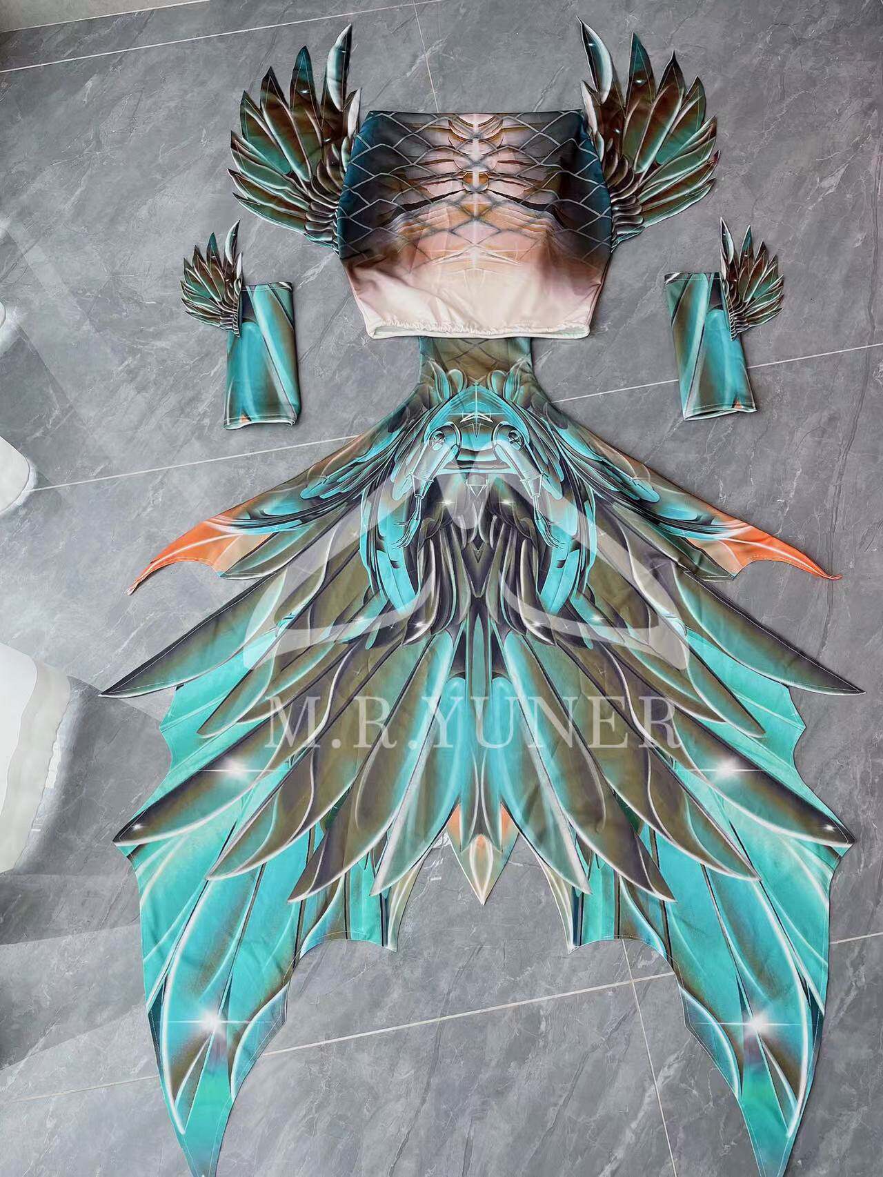 Original Mermaid Big Fish Tail - đánh giá và giá Aquarium Fish Usa