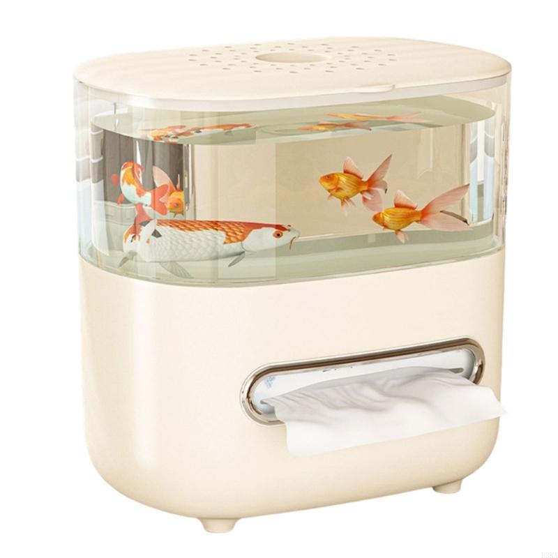 Thiết kế hộp khăn giấy bể cá 2 - đánh giá và giá Aquarium Fish Japan