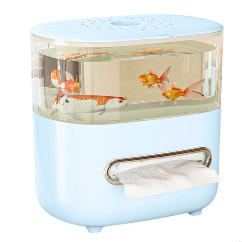 Thiết kế hộp khăn giấy bể cá 2 - đánh giá và giá Aquarium Fish Japan
