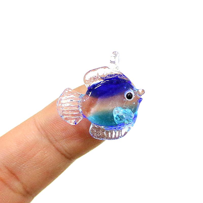 2pcs Colorful Mini Fish Glass  - đánh giá và giá Aquarium Fish Japan