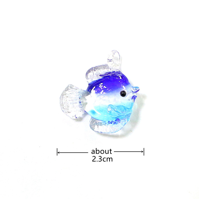 2pcs Colorful Mini Fish Glass  - đánh giá và giá Aquarium Fish Japan