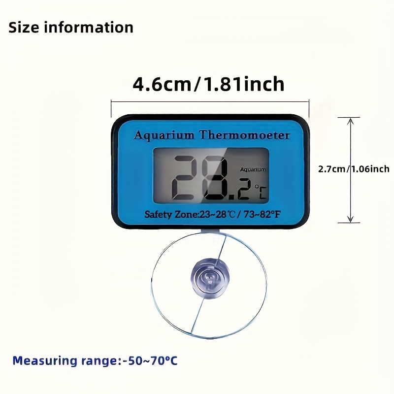 LCD Digital Aquarium Thermomet - đánh giá và giá Aquarium Thermometer