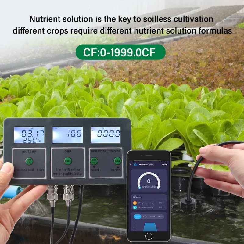 WiFi Digital PH ORP TDS EC Sal - đánh giá và giá Aquarium Fish In Online