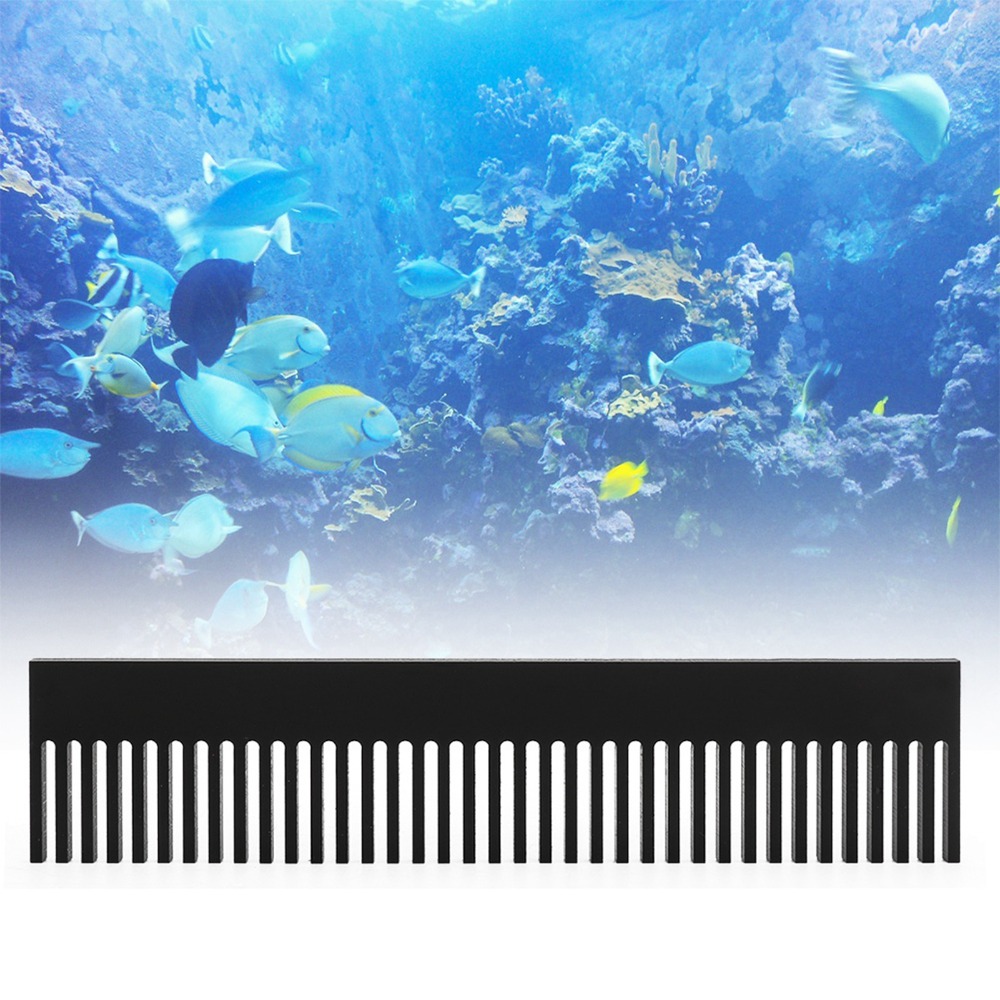 Acrylic Acrylic Flow Weir Comb - đánh giá và giá Aquarium Fish Black