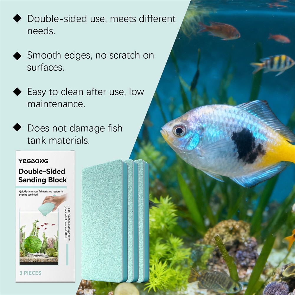 3pcs Aquarium Cleaner Sponge,D - đánh giá và giá Aquarium Fish Maintenance